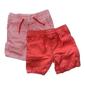2 Pc Bundle- Primark Baby Boy‎ Cargo Shorts Size 3-6 Months